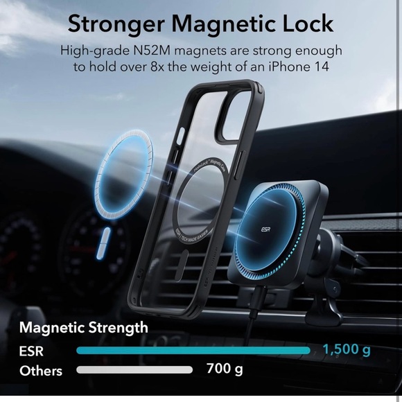 ESR for iPhone 14 Plus Case, Compatible with MagSafe - Picture 4 of 6